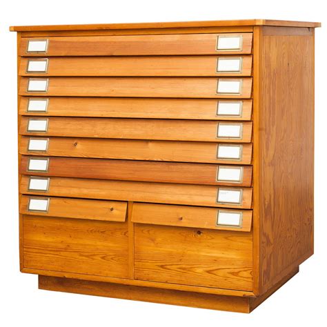 used architectural drawing storage cabinets